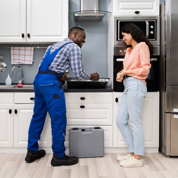 what kind of warranty do you offer on your cooktop repair services in Carter Springs